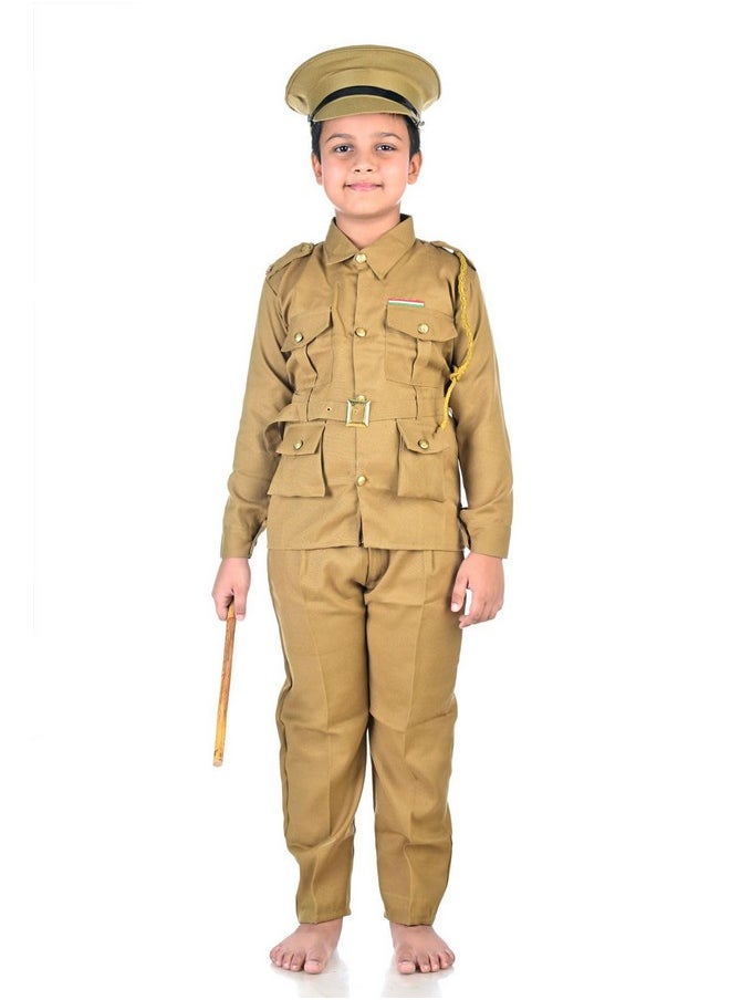 BookMyCostume - BookMyCostume Indian Police Commissioner Profession Community Helper Kids Fancy Dress Costume 2-3 years - Image 1