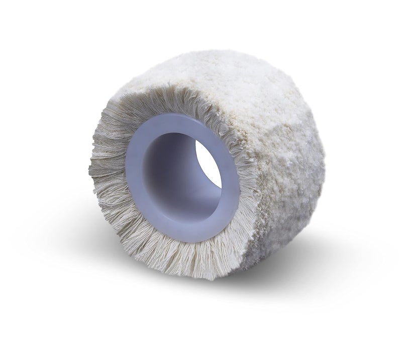 CS Unitec |PTX Cotton Buffing Wheel | Buffer Polisher Tool Attachment | 4" Diameter x 2" Wide - Image 1