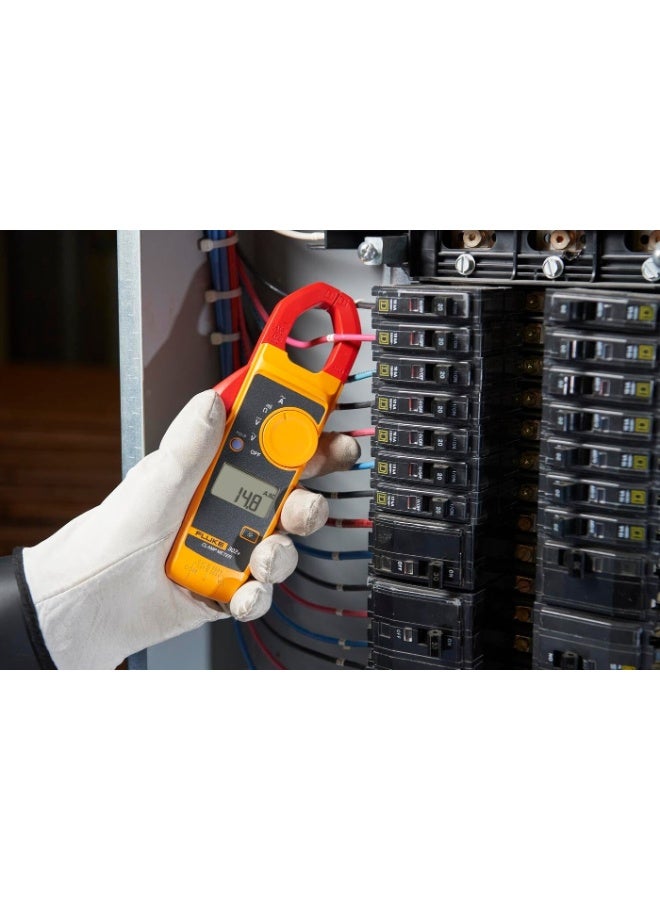 Fluke 302+ Digital Clamp Meter, 30mm Jaw, Measures AC Current to 600A, Measures AC/DC Voltage to 600V, Resistance, Continuity, and Capacitance Measurements, Includes 2 Year Warranty - Image 5