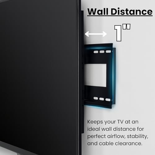 RISSACHI® TV Wall Mount Stand – Fits 70 to 100 Inch LED & LCD TVs | Universal Heavy-Duty Wall Bracket | Secure, Sleek & Sturdy TV Holder for Office & Home Interiors - Image 3
