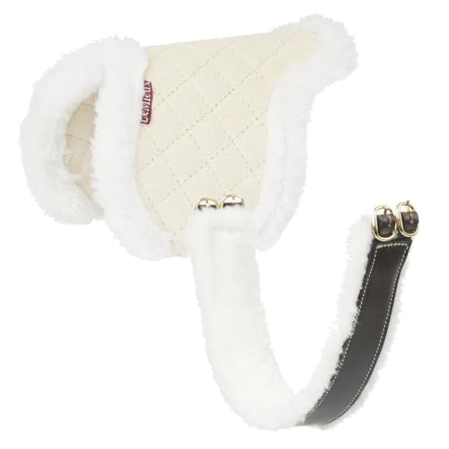 LeMieux Mini Toy Pony Hunter Saddle Pad and Strap Brown - Image 1
