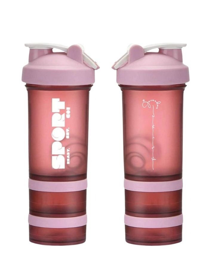 Protein Shaker Bottle Portable Supplement Mixer Cup with Powder Storage for Running Cycling Fitness - pzsku/Z8CC9C9ED0F554AEA883DZ/45/_/1730119813/6d7cc9b5-fcdb-4e1e-b63c-492b23616d2f