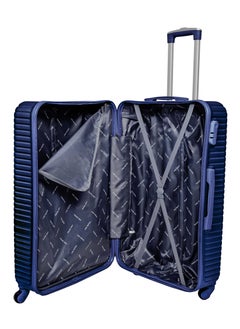 TravelWay Lightweight Checked Suitcase Luggage Trolley - Hardshell Suitcase for 30kg Spinner Luggage for Travel | ABS Material with 4 Spinner Wheels (Admiral Blue, 28 Inches (71 cm)) - pzsku/Z8CC9EF03394D6FB939E2Z/45/_/1674986945/3c61a2b4-b32e-4de5-b811-d7cf1642a039