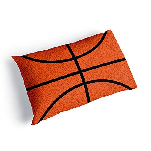 ChalkTalkSPORTS - Basketball Texture Pillowcase | Basketball Pillowcase Home Decor - Image 3