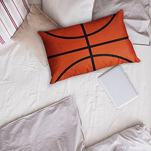 ChalkTalkSPORTS - Basketball Texture Pillowcase | Basketball Pillowcase Home Decor - Image 5