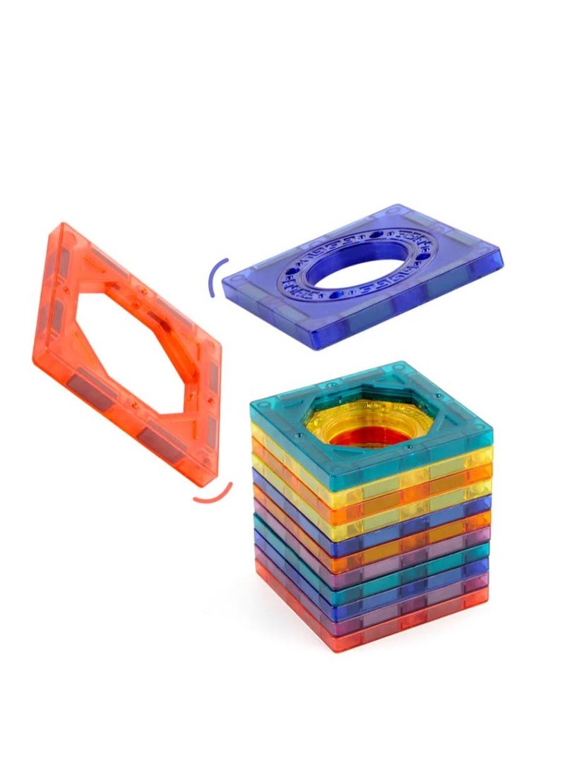 Loquat Kid's Magnetic Building Block Toy DIY  Building Blocks for Children Hot Sale 54Pcs Gift Box Set - Image 5