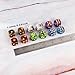 LAMJAM 36 Pieces 16mm Marble D6 Dice 6 Sided Dice Set Round Corner Board Game Dice for MTG DND Tenzi Farkle Yahtzee Bunco or Math Learning - Image 4