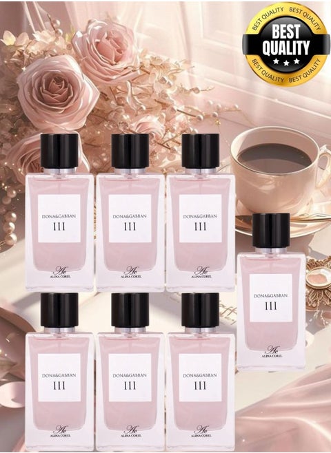 7 Pieces Dona And Gabban 3 Alina Corel Perfume EDP 100ML