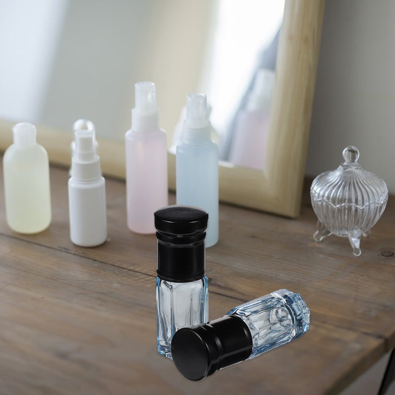 8Pcs 3ML Roll-on Bottles Perfume Glass Bottles Roller Bottles - Image 1