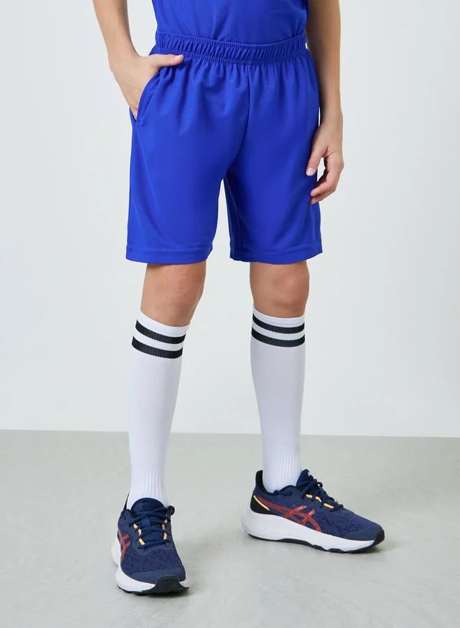 ستايلي Teens Cotton Sports Jersey Shorts With Side Pocket