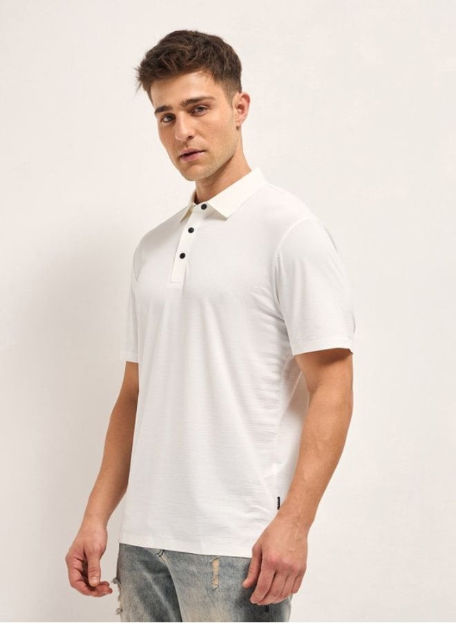 THE BEAR HOUSE Men's Polo Shirt for Casual & Semi-Formal Wear | Classic Collar Neck T-Shirt | Comfortable, Stylish & Versatile for Office, Travel, Outings & Everyday Use - Image 3