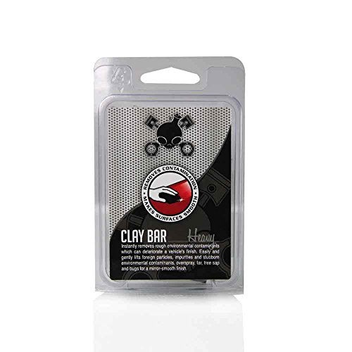 Chemical Guys CLY_KIT_1 Heavy Duty Clay Bar and Luber Synthetic Lubricant Kit, 16 oz, 2 Items, Black - Image 2