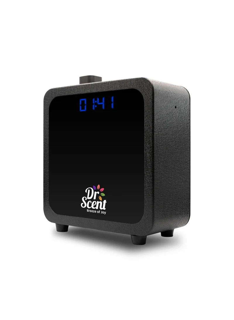 Dr Scent Dr Scent Breeze of Joy Essential Oil Small Diffuser Fragrance Machine, Supporting Mobile APP (Black)