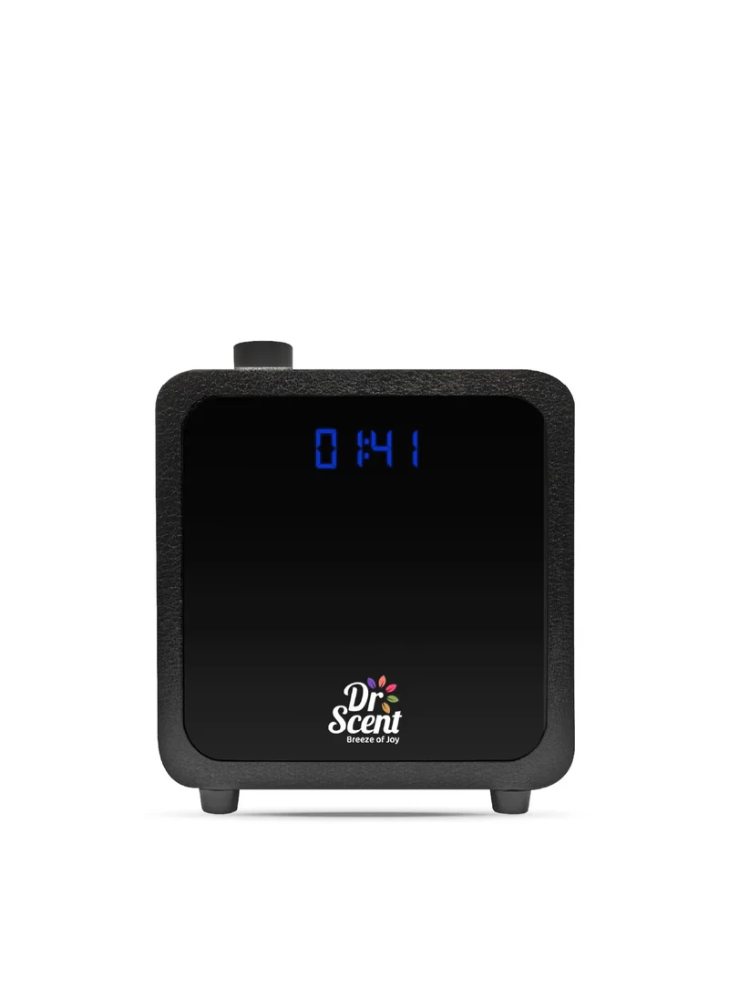 Dr Scent Dr Scent Breeze of Joy Essential Oil Small Diffuser Fragrance Machine, Supporting Mobile APP (Black)