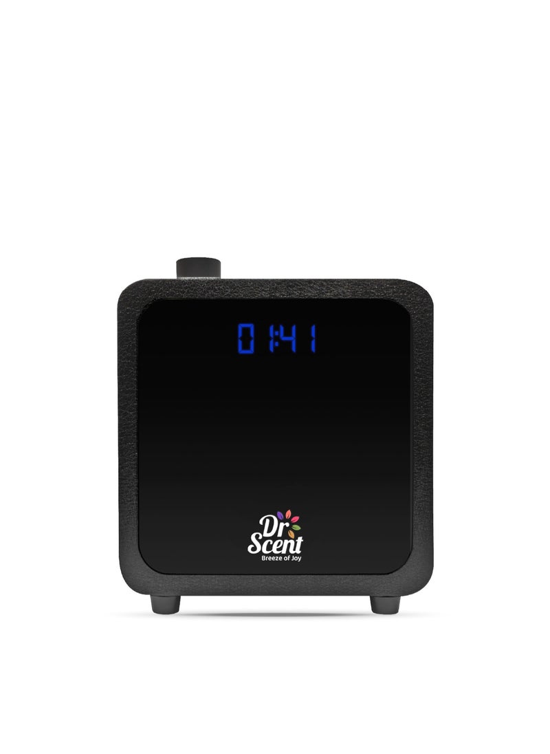 Dr Scent - Dr Scent Breeze of Joy Essential Oil Small Diffuser Fragrance Machine, Supporting Mobile APP (Black) - Image 1