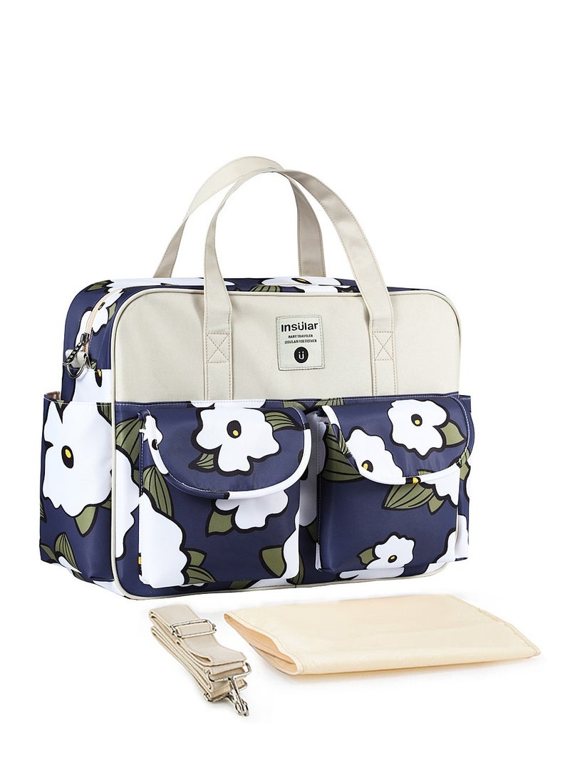 insular Multifunctional Animal Print Travel Nappy Bag With High-Quality Material - Image 2