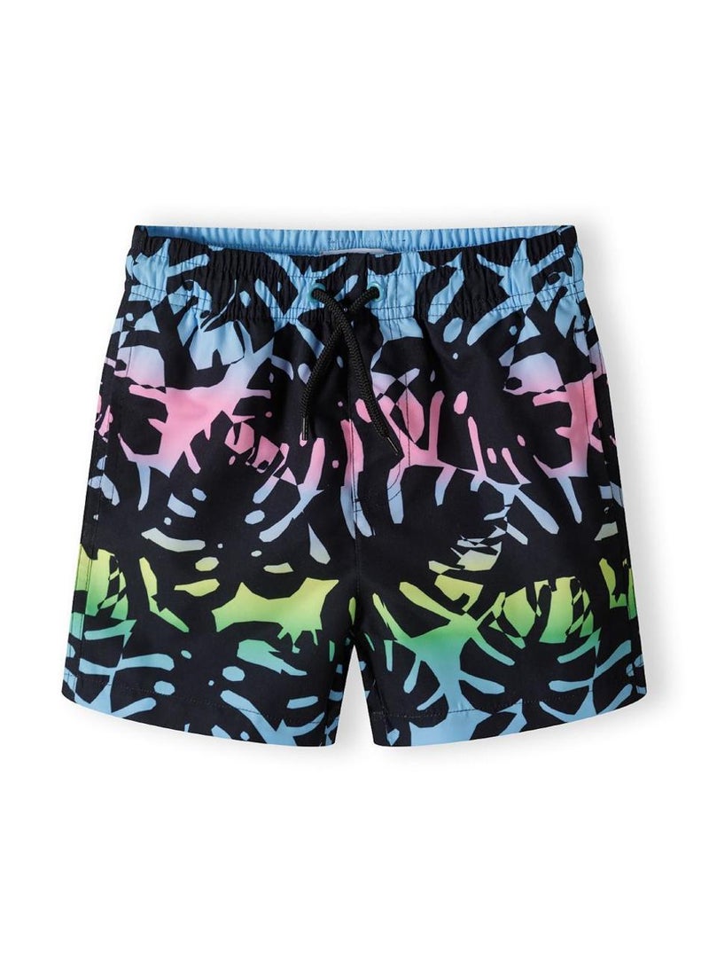 MINOTI Boys' Swim Shorts with Elastic Waist and Adjustable Drawstring - Image 4