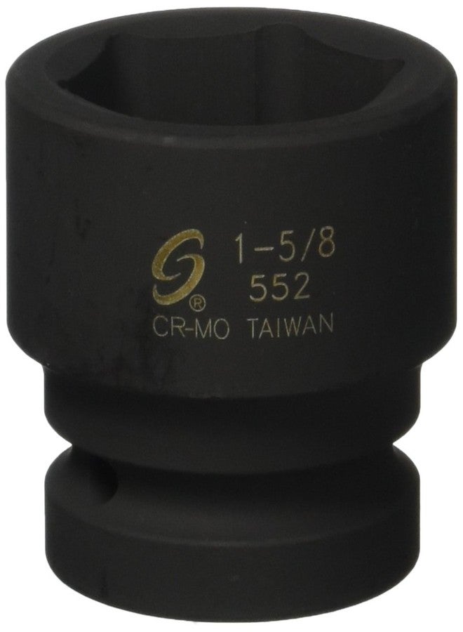 Sunex Tools Sunex 552 1" Drive Standard 6 Pt. Impact Socket 1-5/8" - Image 1