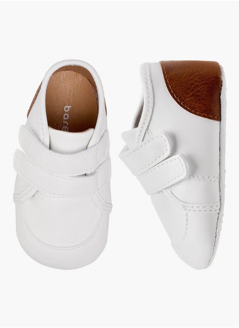 Solid Booties with Hook and Loop Closure