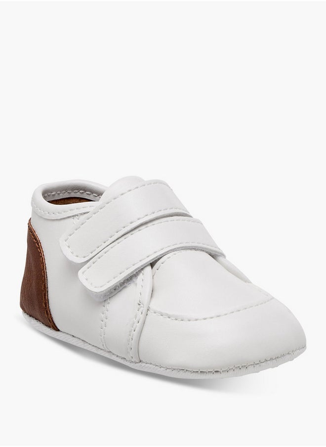 Barefeet - Solid Booties with Hook and Loop Closure - Image 1