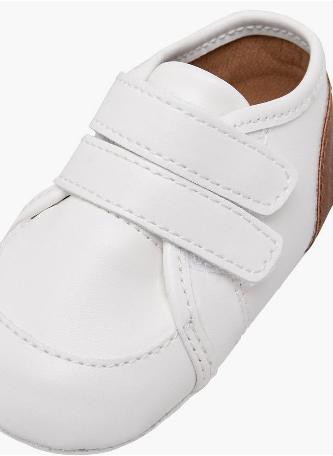 Barefeet - Solid Booties with Hook and Loop Closure - Image 1