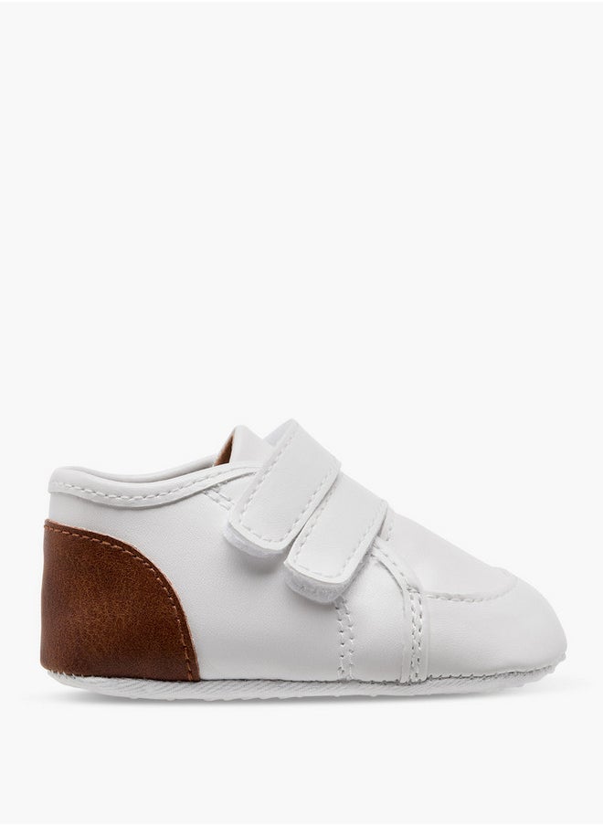 Barefeet - Solid Booties with Hook and Loop Closure - Image 1