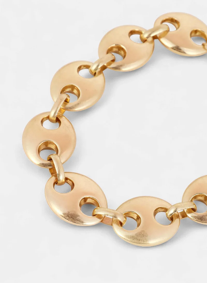 SOHI Bolt Collar Artificial Necklace Jewellery