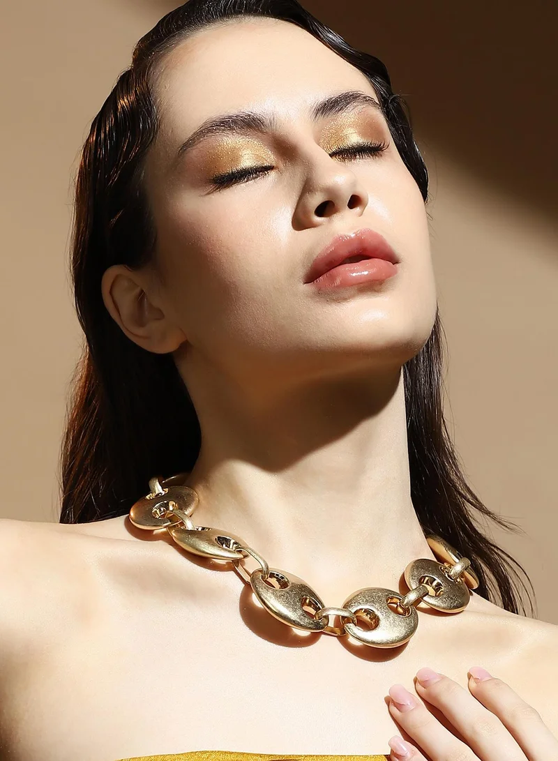 SOHI Bolt Collar Artificial Necklace Jewellery