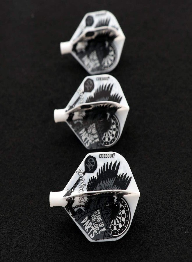 CUESOUL TERO AK4 Dart Flight Standard Shape/Shield Shape/Diamond Shape Standard Shape-White Eagle - Image 2