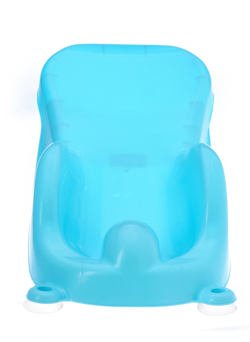 Baby Bath Layback, Ergonomic Baby Bath Support with Head Support, Reclining Bathtub Seat for Newborns and Infants, Safe and Comfortable, Blue - Image 2
