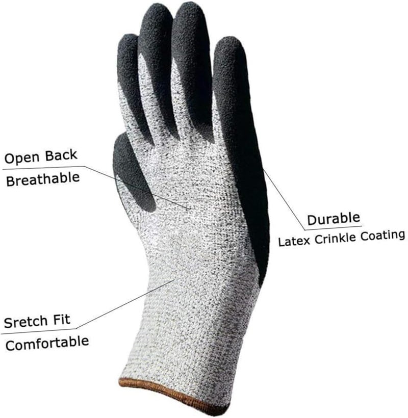 Anti Slip Wear Resistant Safety Work Gloves For Maintenance Gardening Agriculture - Image 4