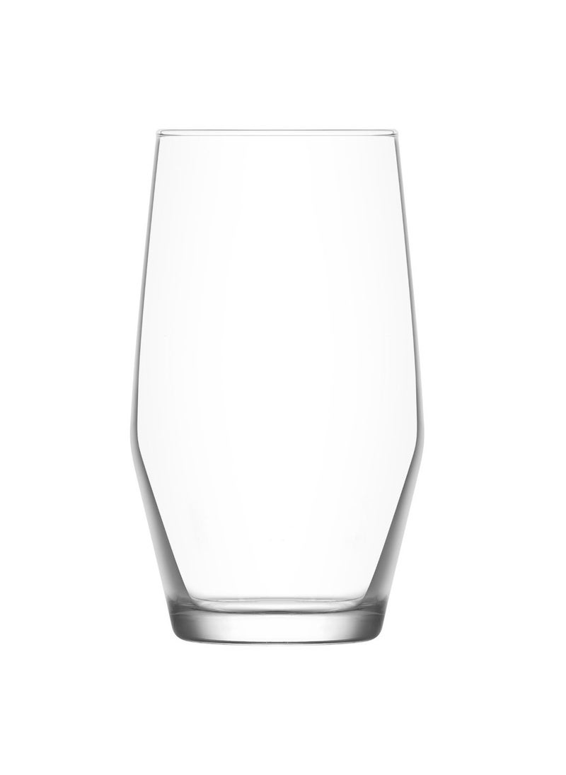 LAV - 3 Pieces Ella Long Drink Tumbler Set 495 Ml - Clear - Image 1