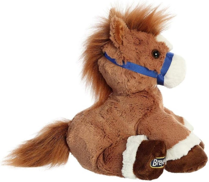 Breyer Aurora Exquisite Breyer Bridle Buddies Chestnut Horse Stuffed Animal  Realistic Detailing  Imaginative Play  Brown 11 Inches - Image 2