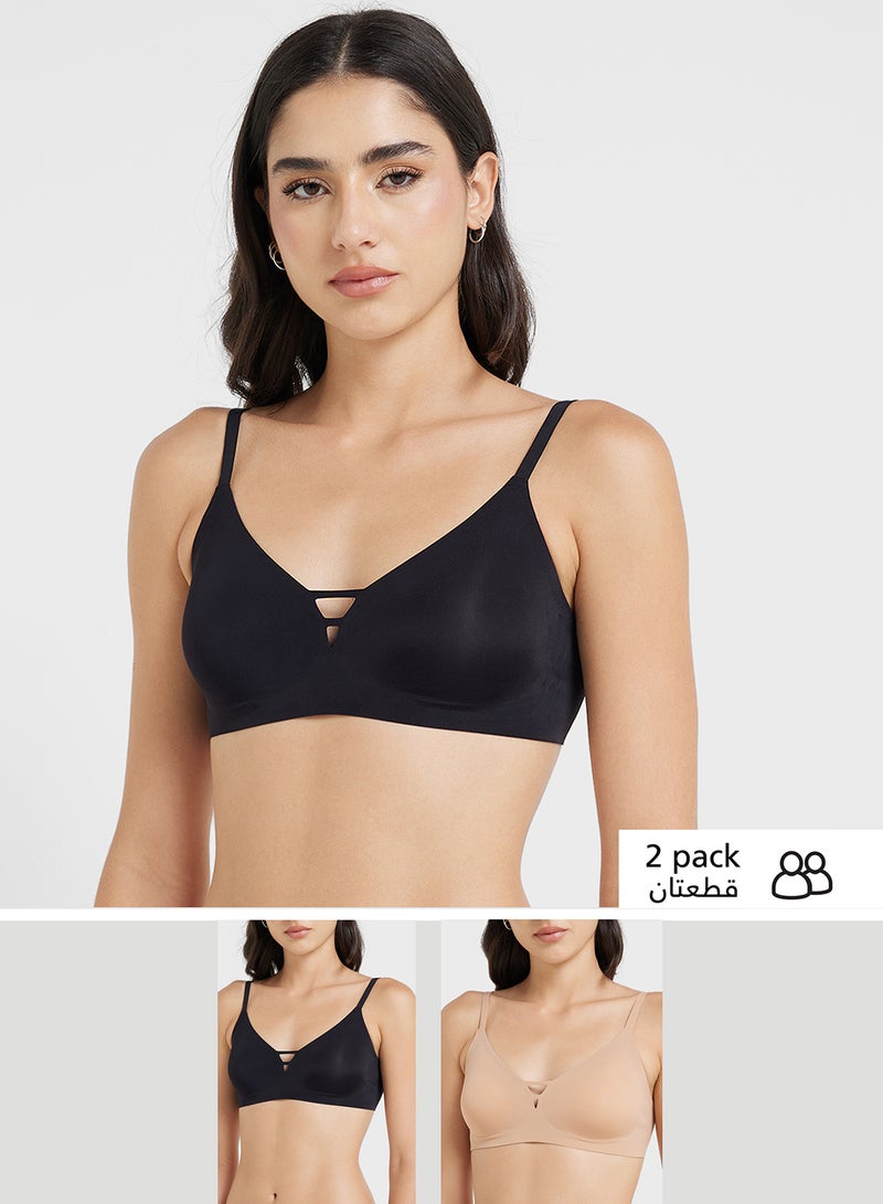 Ginger 2 Pack Seamless Bra  - Image 1