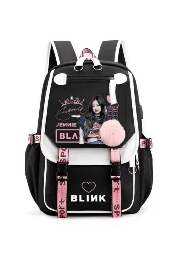NIBEMINENT LISA Casual Backpack With USB Port For Men And Women  - Image 1