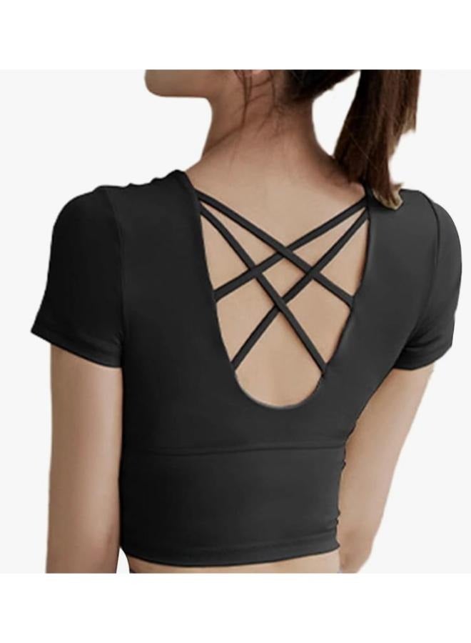 Womens's Yoga Clothing Set Summer Fashion Fine Seamless Fitness Sportswear Set Two-Piece T-146  - Image 2