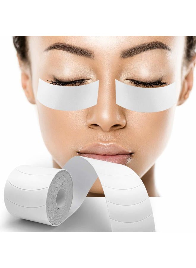 Akissos Foam Eye Pads for Eyelash Extensions - Akissos 125 PCS Pre Cut Medical Foam Tape Under Eye Pads Lash Extension Supplies Beauty Tools Lint Free Hypoallergenic No Latex Waterproof - Image 1