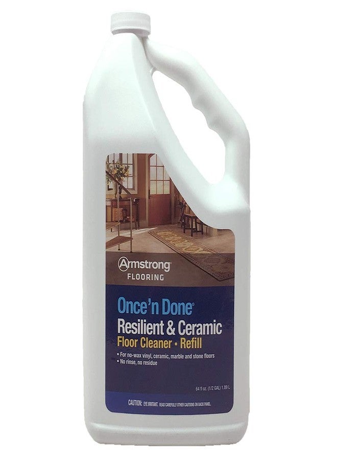 Armstrong S-337 Once'n Done Resilient & Ceramic Cleaner Refill Ready to Use 64 oz - Image 1