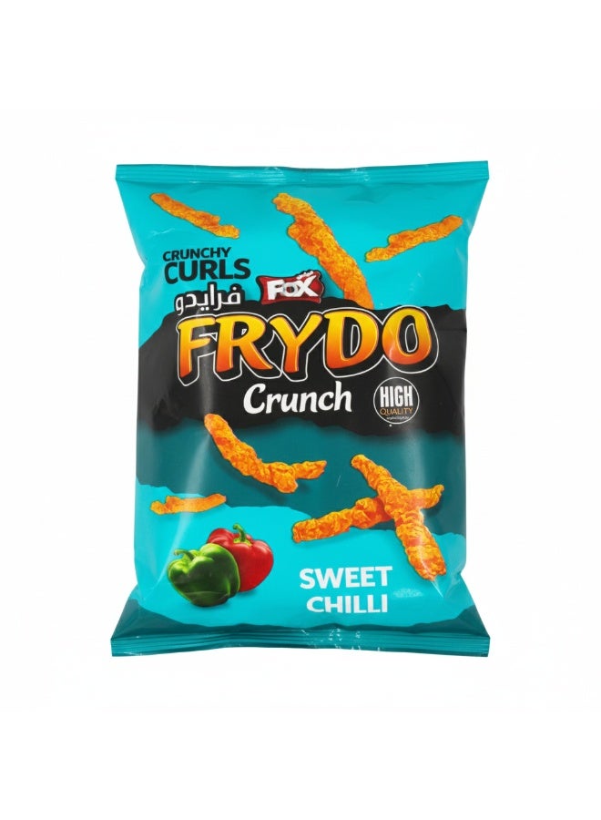 Fox Frydo Crunchy Curls Sweet Chilli Flavored Corn Snacks 62g - Image 1