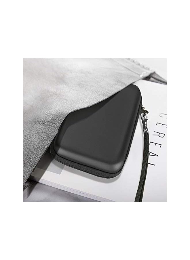 Procases - ProCase Hard Drive Case 2.5 Inch for Elements WD My Passport Canvio Basics Seagate Backup Plus Slim Expansion 1TB 2TB 3TB 4TB, Portable External Hard Drive Carrying Case -Black - Image 1