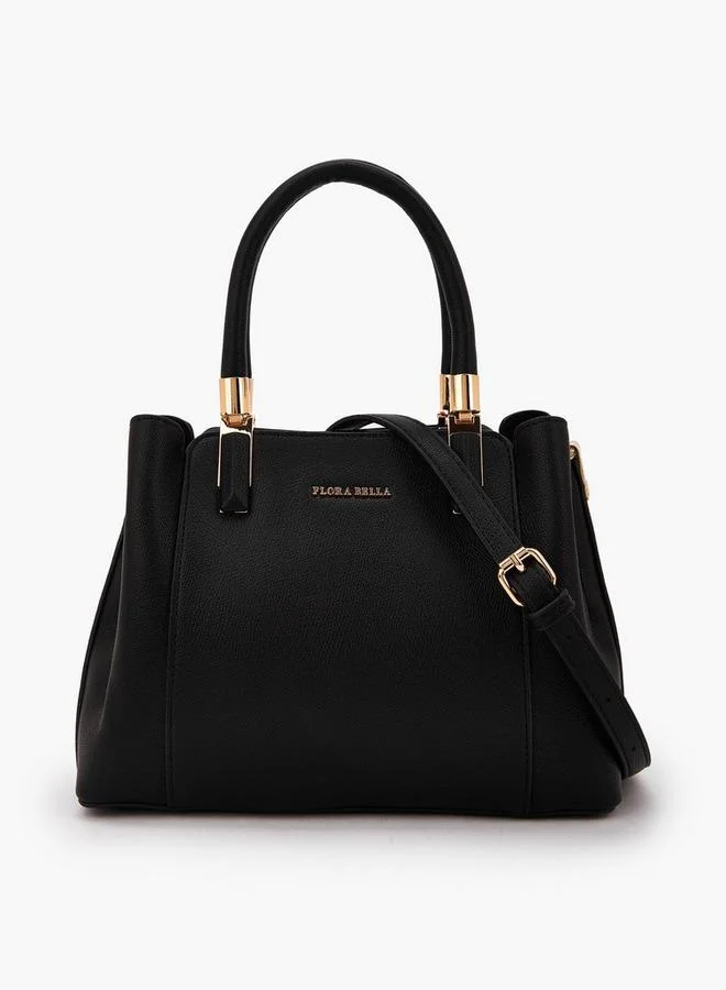 Flora Bella By Shoexpress Flora Bella Textured Tote Bag With Detachable Strap