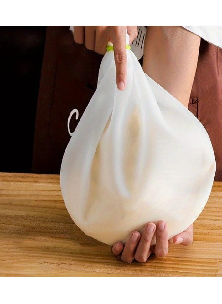 Hoasis 1pc Versatile Silicone Dough Kneading Bag for Bread, Pastry, and Pizza - Flour Mixer Bag for Easy Mixing - Kitchen Tool and Accessory for Effortless Baking ,31cm*21cm - Image 2