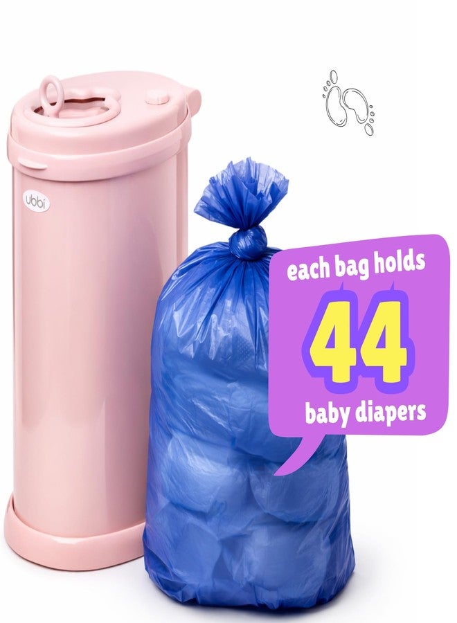 CHEFNENO Disposable Diaper Pail Refill Bags (100 Bags) Compatible with Ubbi Diaper Bag Pail 13 Gal Capacity Diaper Pail Bag Medium Kitchen Trash Bag Heavy Duty Recycled Large Garbage Bag (100 ct.) - Image 2