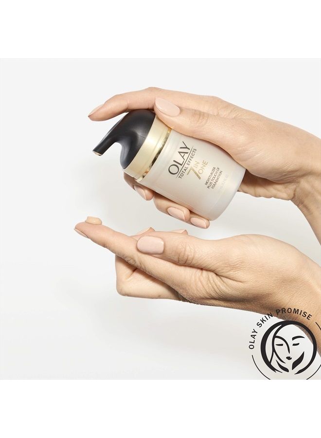 Olay Total Effects Face Moisturizer + Touch of Foundation, 1.7 fl oz - Image 2