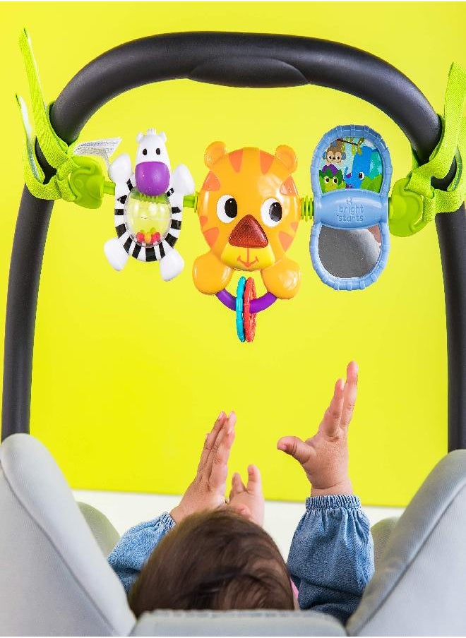 Bright Starts - Bright Starts Take Along Musical Carrier Activity Toy Bar, Ages Newborn +, Multi-Color - Image 1