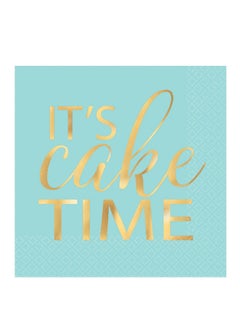 Amscan Eat Drink & Be Happy Premium Tableware Party Supplies, Includes Plates, Cups, Napkins, Swirl Decoration, Cutlery, Cone Hat, Tablecover and Birthday Candle for 8 Guests  - Image 3