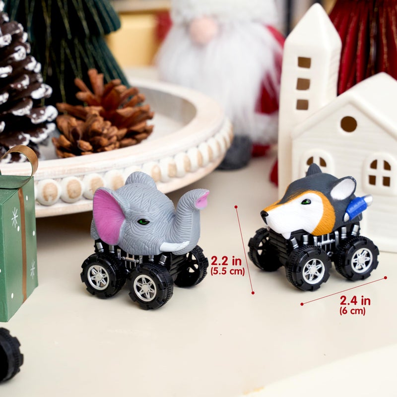 JOYIN 2025 Christmas Advent Calendar, 24 Days Countdown Calendar Toys with Monster Truck Toys, Christmas Party Favor Gifts, Xmas Countdown, Xmas Gift Classroom Prizes - Image 5