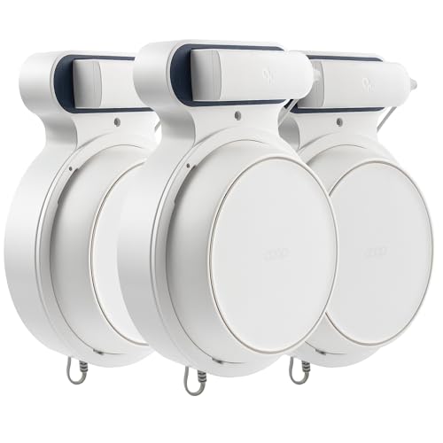 PETIMETI Wall Mount Bracket for Deco BE23/BE25/BE3600/BE5000 WiFi 7 Mesh System, Space Saving Wall Mount Holder with Cord Management, Easy to Install and Moved (3 Pack) - Image 1