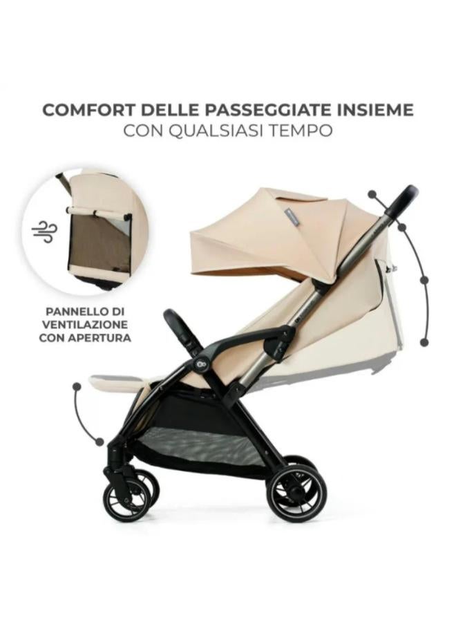 Kinderkraft Apino Stroller - Beige - Image 3