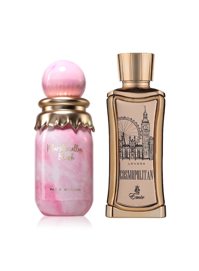 باريس كورنر مارشميلو بلاش 100 مل + كوزموبوليتان لندن 85 مل